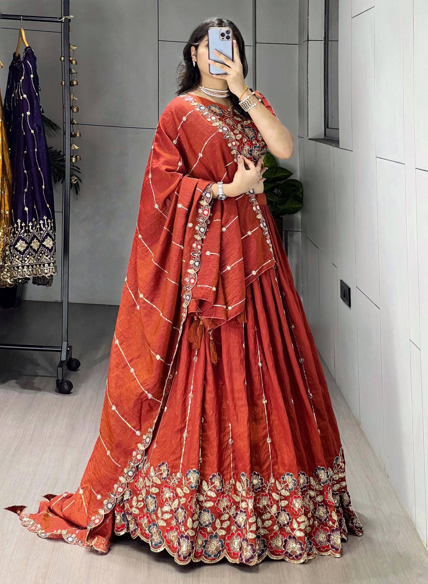 GRTN 8118 RUSTFENTA Vichitraa Lehenga choli wholesale price
